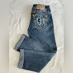 Miss Me cropped jeans